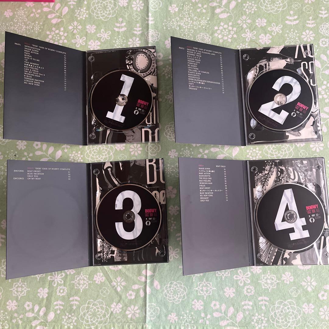 BOØWY GIGS BOX 20周年記念DVD