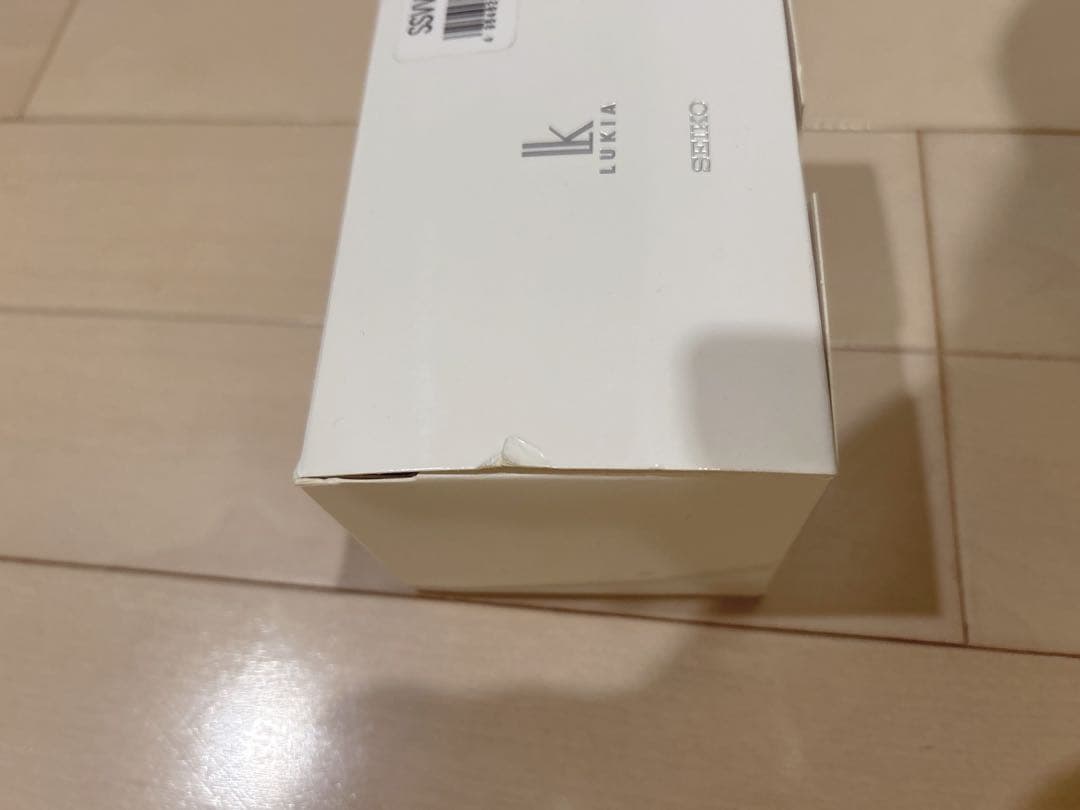 【販売終了品】SEIKO ソーラー電波腕時計 レディース　10気圧防水