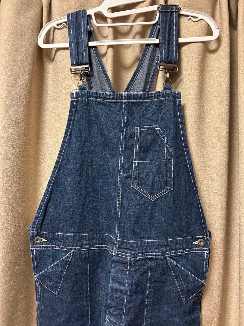 (中古) BEAMS Lee デニムオーバーオール ビームス別注