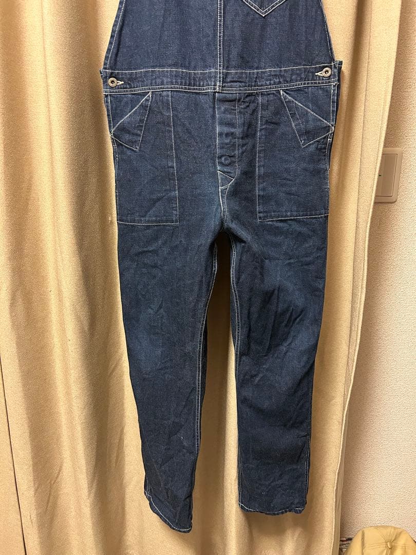 (中古) BEAMS Lee デニムオーバーオール ビームス別注
