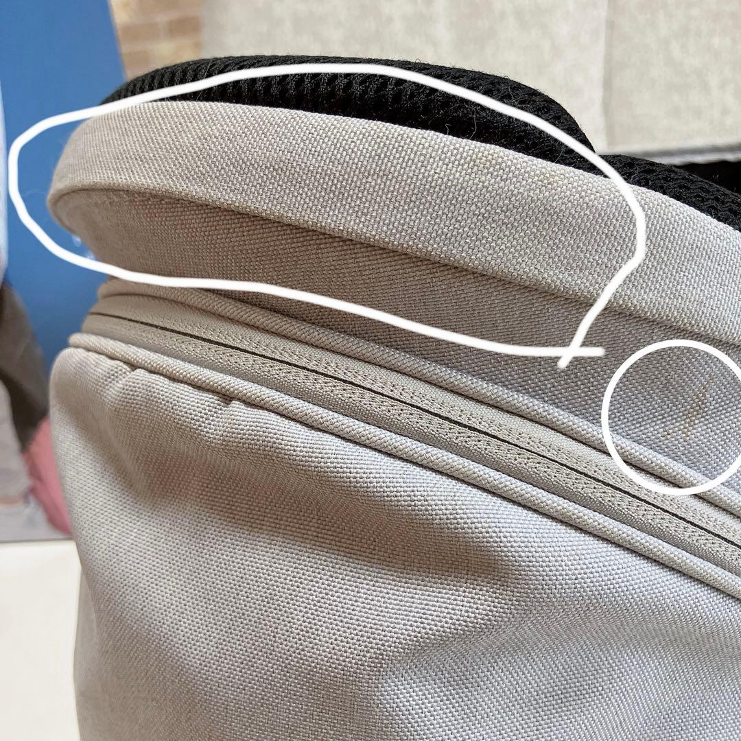 ヒップシート ポルバンアドバンス　アイスグレー　シングルショルダー付き