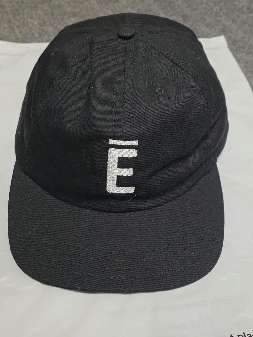 ENNOY COTTON Ē CAP BLACK キャップ エンノイ　新品未使用