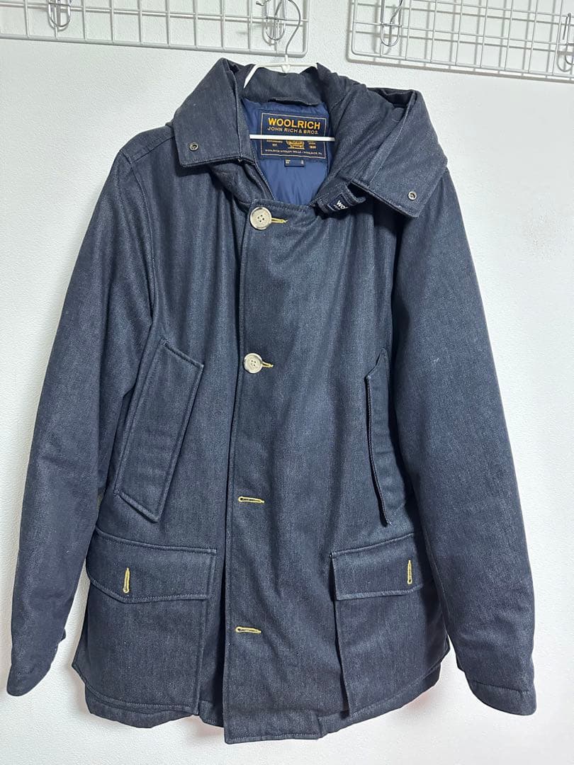Woolrich デニム ダウンジャケット サイズS/M