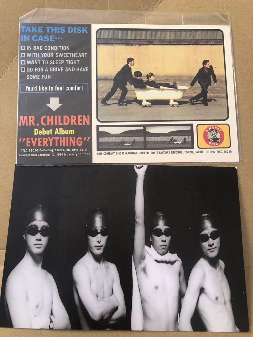Mr.Children ポストカードとファンクラブ限定ハガキ ミスチル