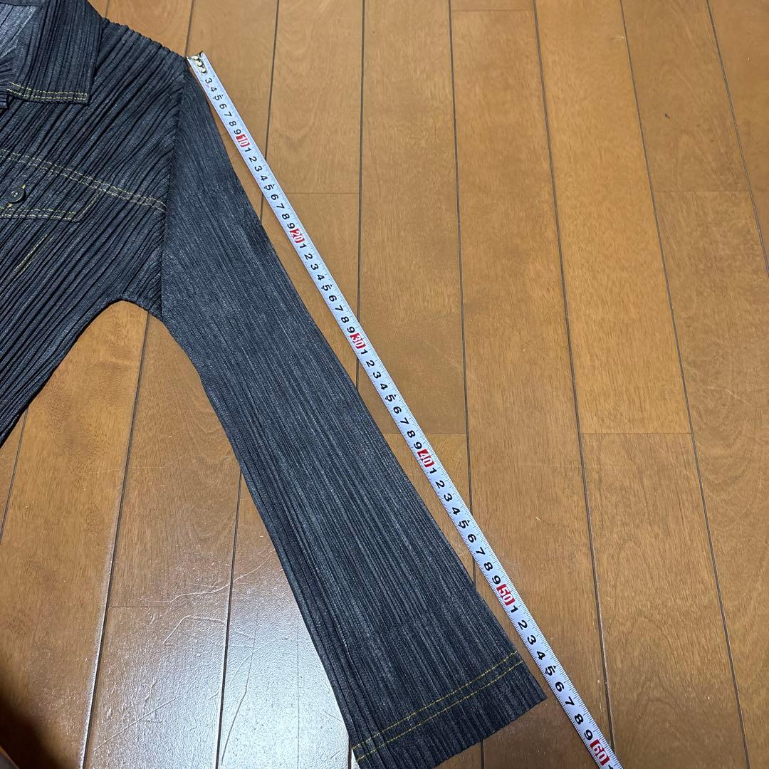 PLEATS PLEASE デニムスタイルジャケット サイズ3