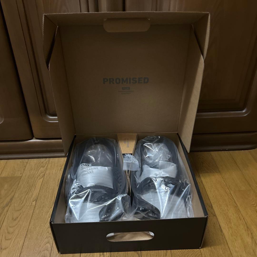 バ*中様 FLUX CV ビンディング ROUGH BLACK サイズS