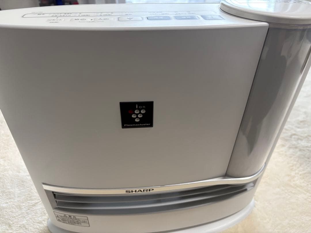 【美品】SHARP加湿セラミックファンヒーター HX-L120-W 2021年製