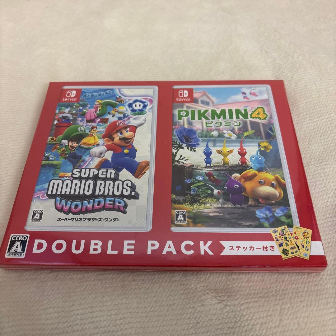【新品・未開封品】　スーパーマリオブラザーズワンダー　ピクミン4　スイッチソフト