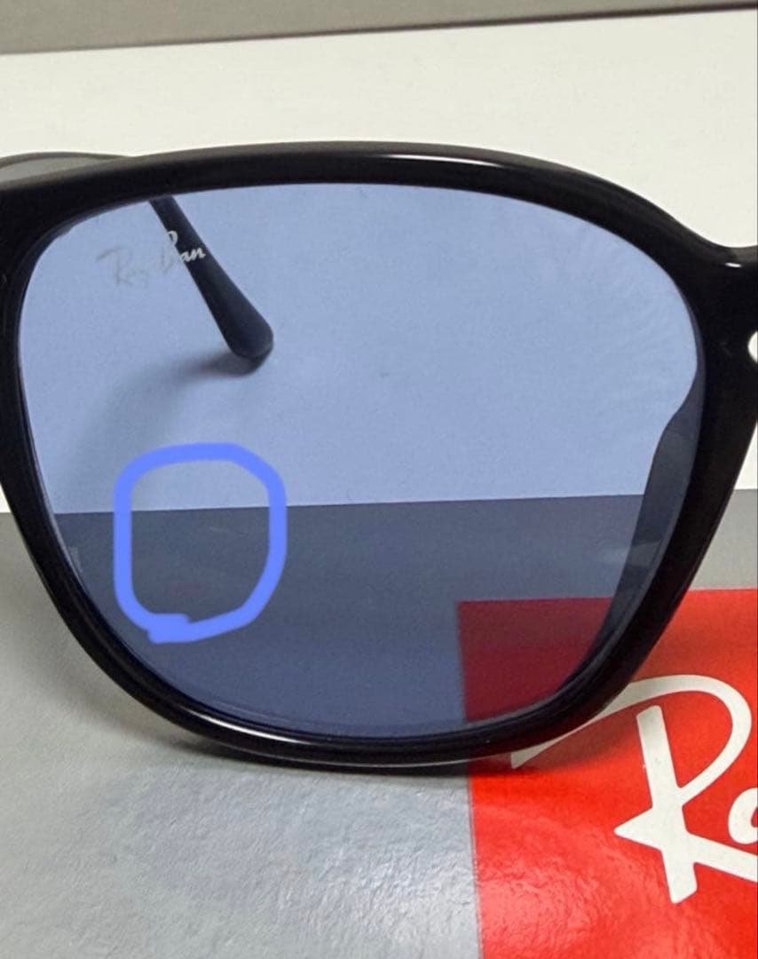 Ray-Ban サングラス ブラック/ブルー
