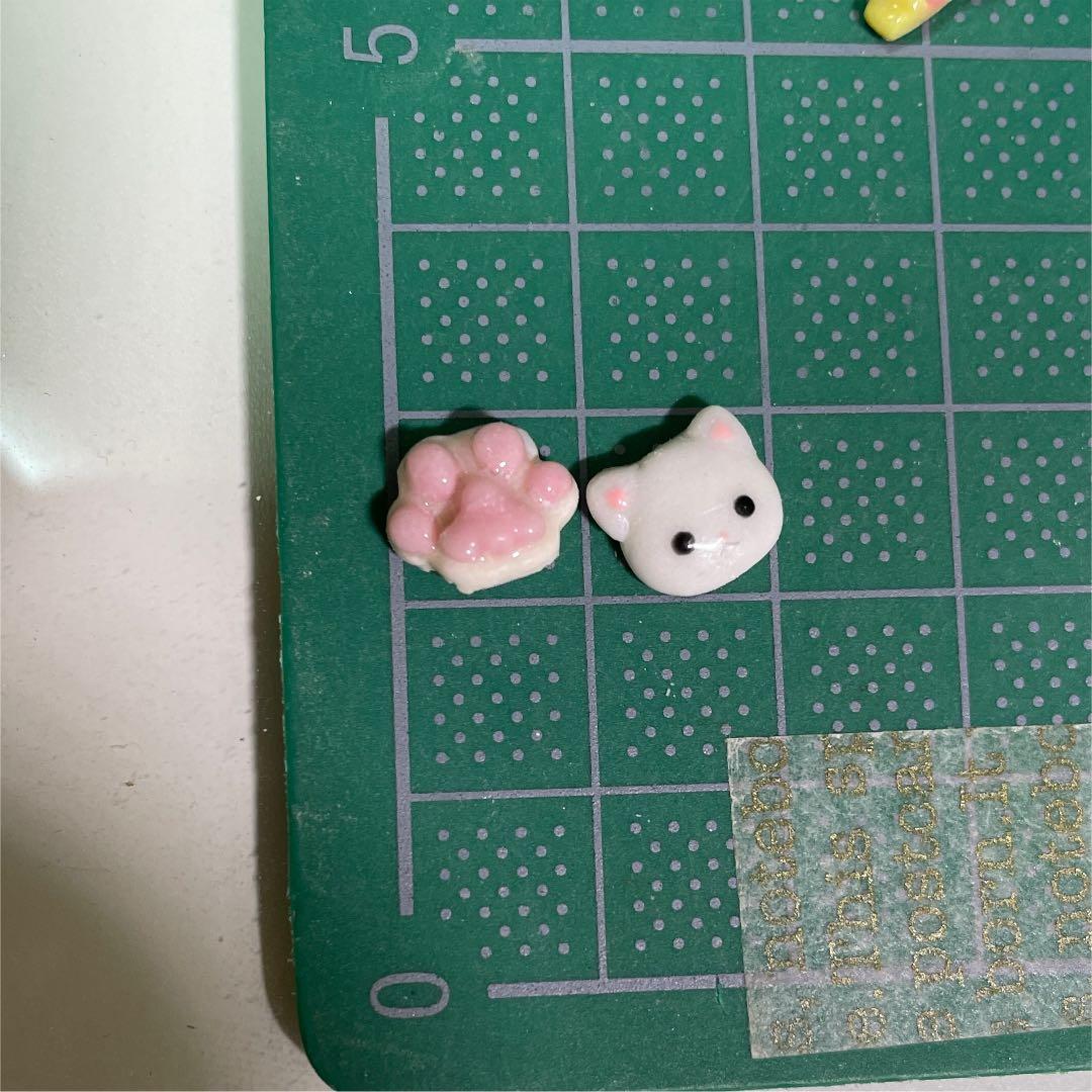 3dネイルパーツ 猫 ねこ 肉球 ネイルパーツ どうぶつ ネイル