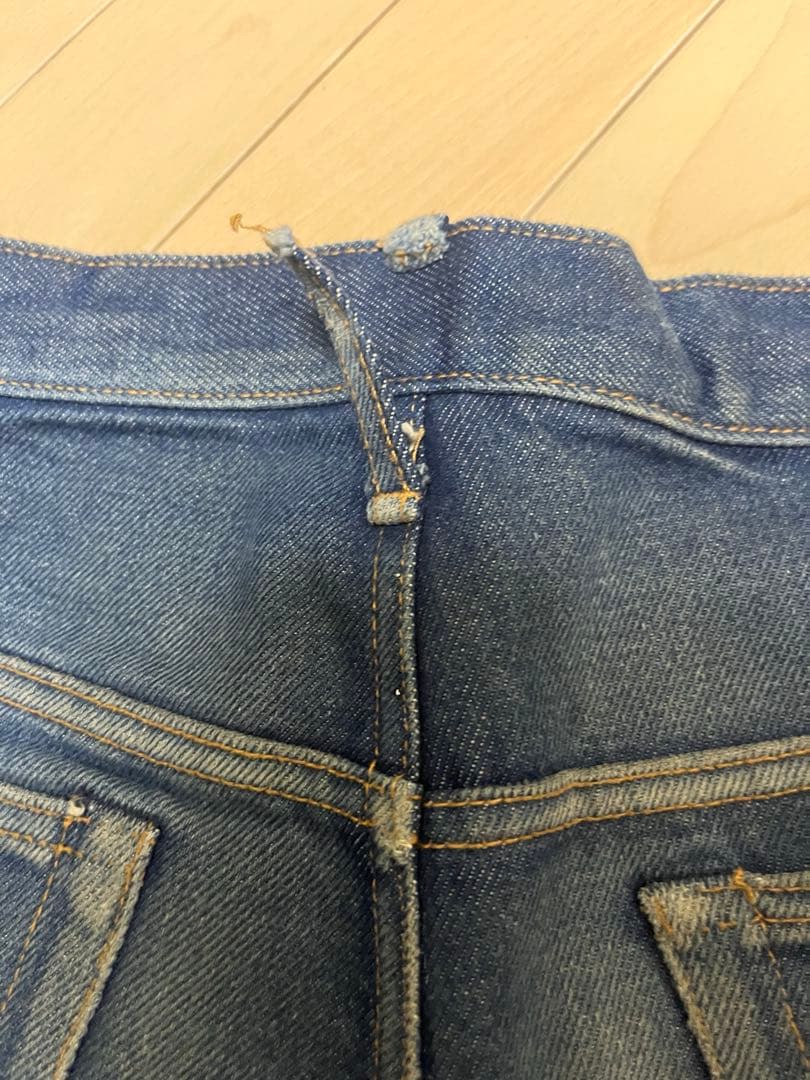 うめちゃん supreme デニムパンツ 濃紺