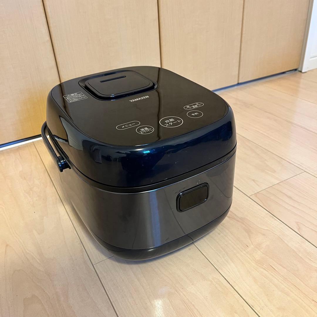 【美品】YAMAZEN 炊飯器 YJN-E101(B)