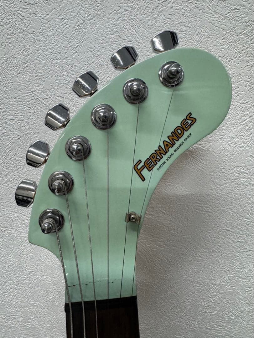FERNANDES フェルナンデスZO-3 ミントグリーン アンプ内蔵ギター