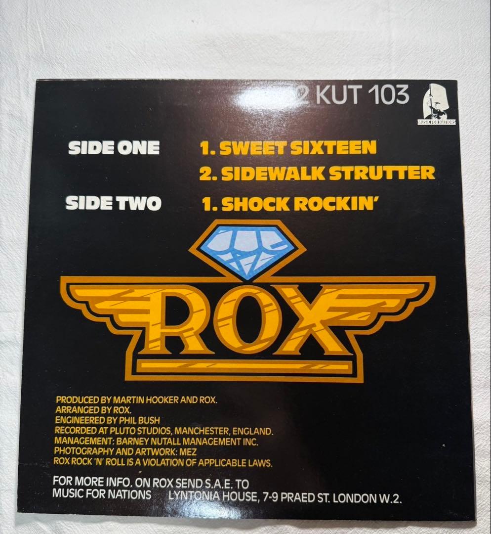 ROX「KRAZY KUTZ」LP