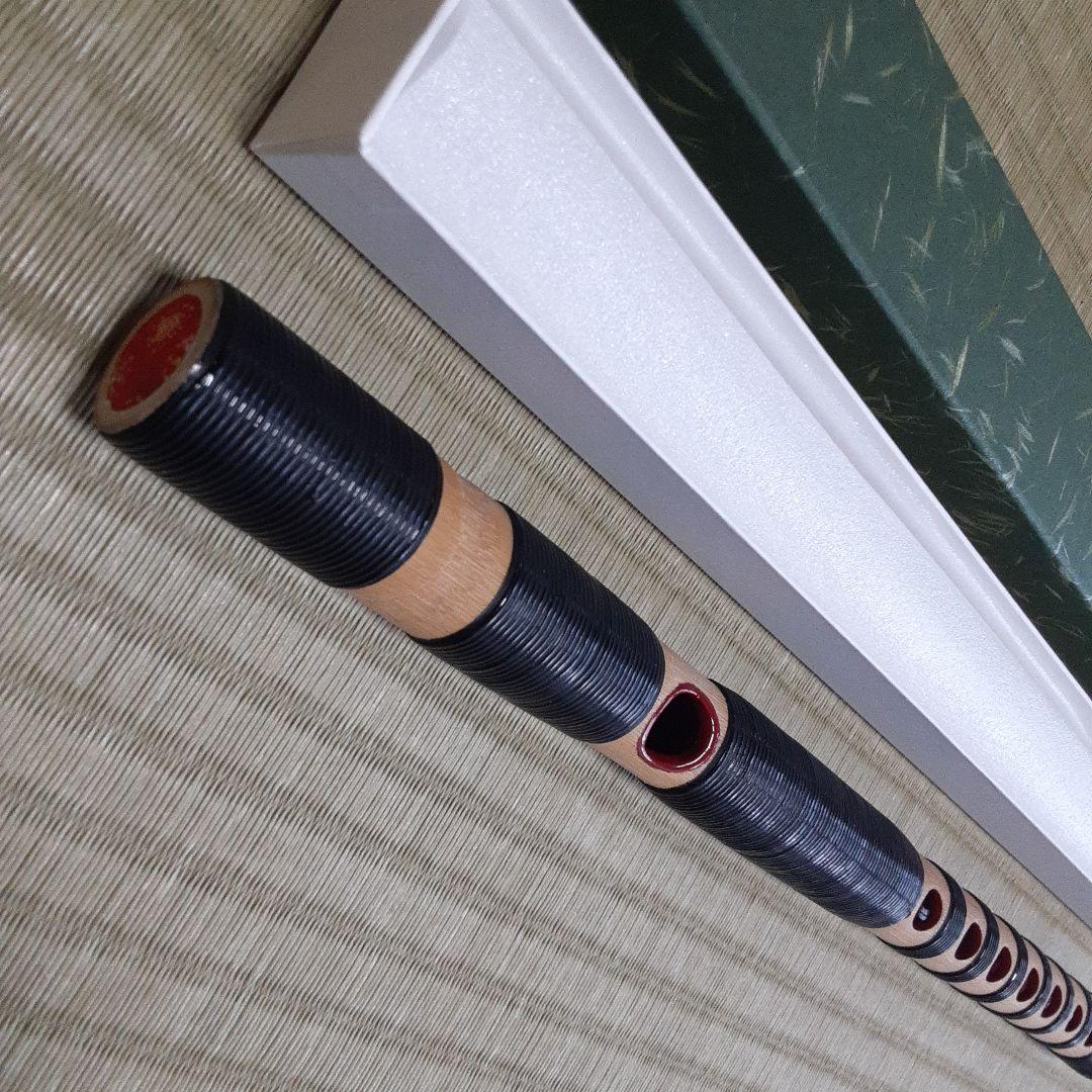 雅楽　龍笛　白竹　籐巻き