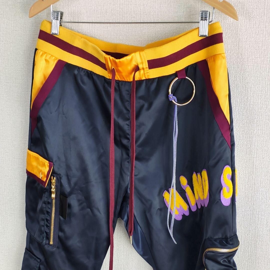 希少 MINDSEEKER マインドシーカー ナイロンカーゴトラックパンツ L