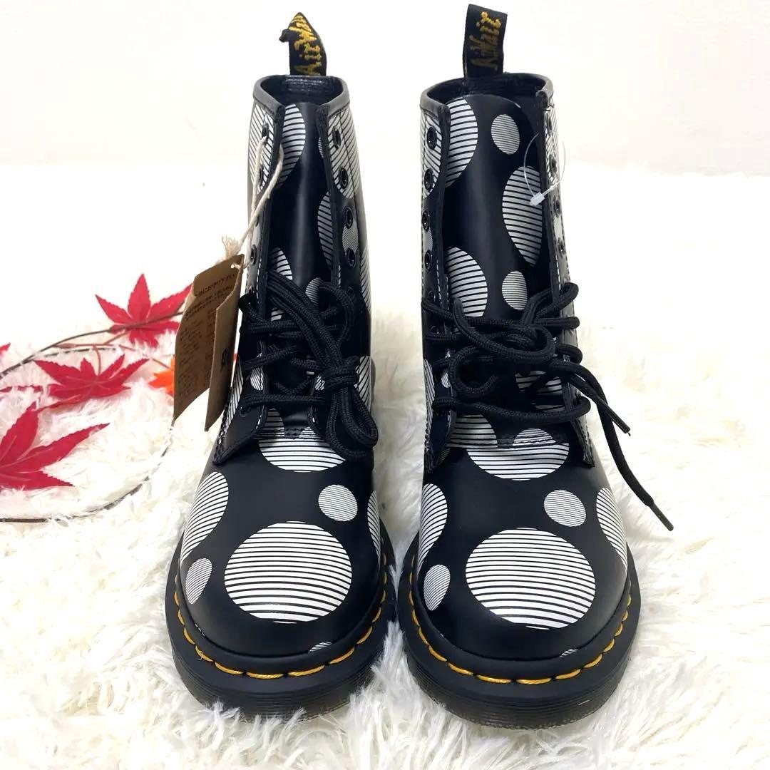 ドクターマーチン　JADON ポルカドット　8ホール　ブーツ　UK5 新品✨