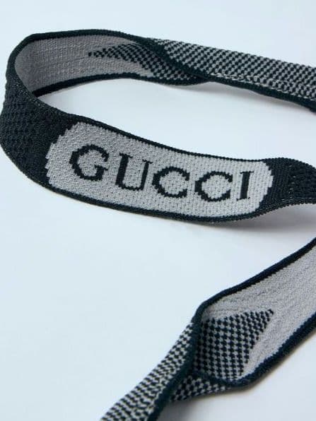GUCCI メガネケース テクニカルニット グラスケース ブラック 新品箱付き