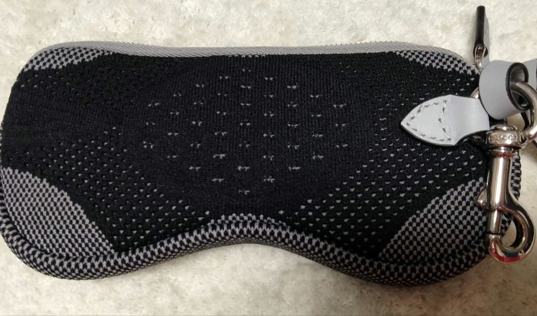 GUCCI メガネケース テクニカルニット グラスケース ブラック 新品箱付き