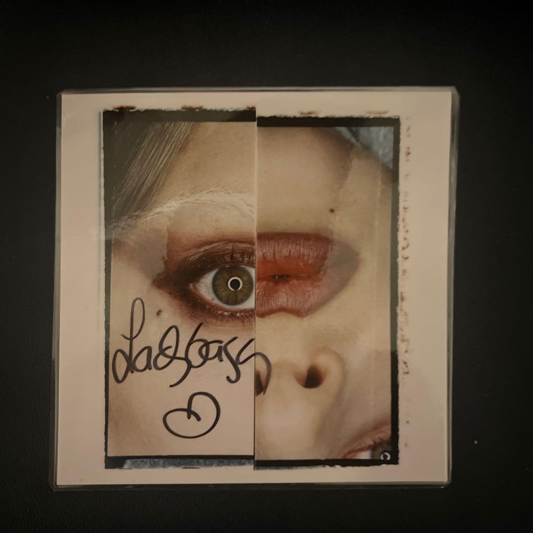 Lady Gaga Mayhem 直筆サイン入り　アートカード