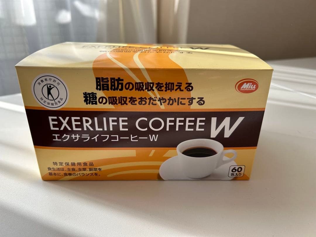 【豆しば】EXERLIFE COFFEE W 60包入り箱＋（56包）