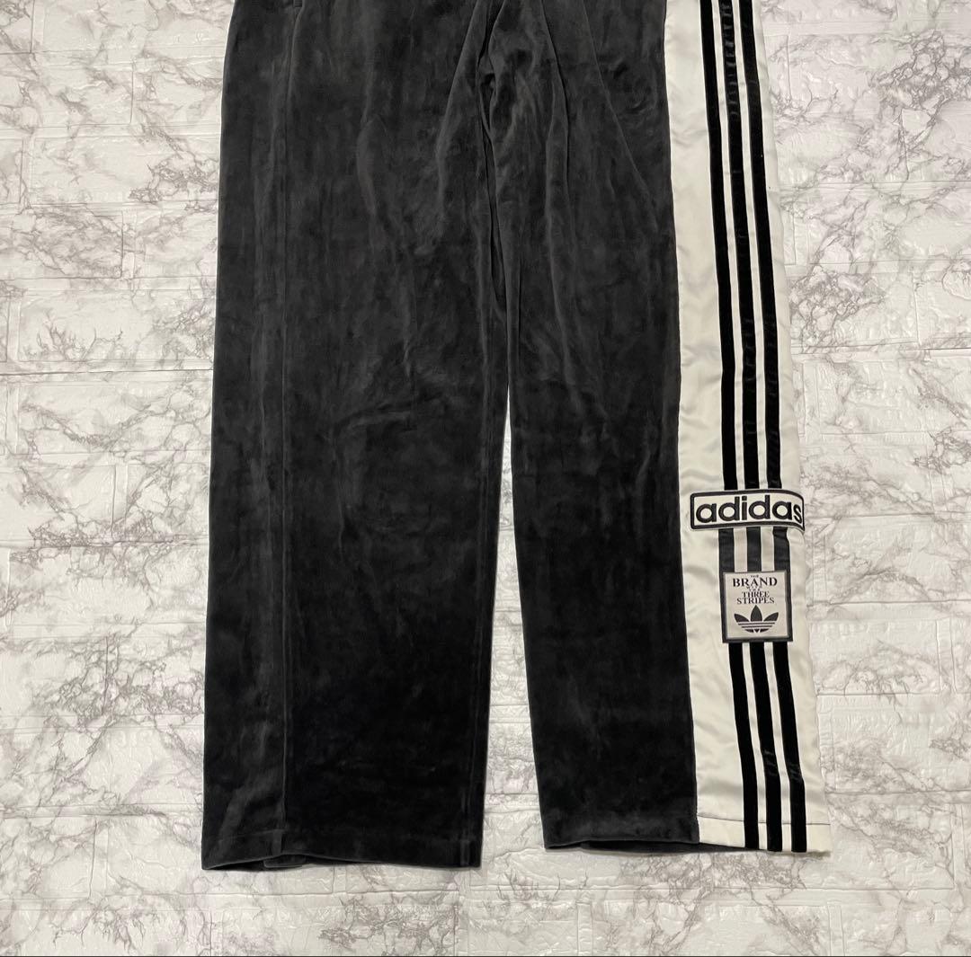 U146 2XLサイズ　アディダス　ベロア　アディブレイクパンツ