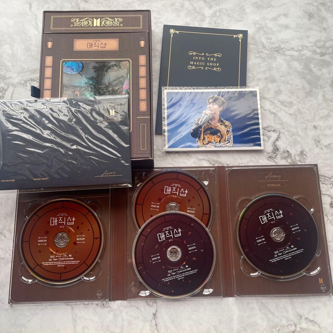 BTS MAGIC SHOP 釜山ソウル 千葉大阪 Blu-ray