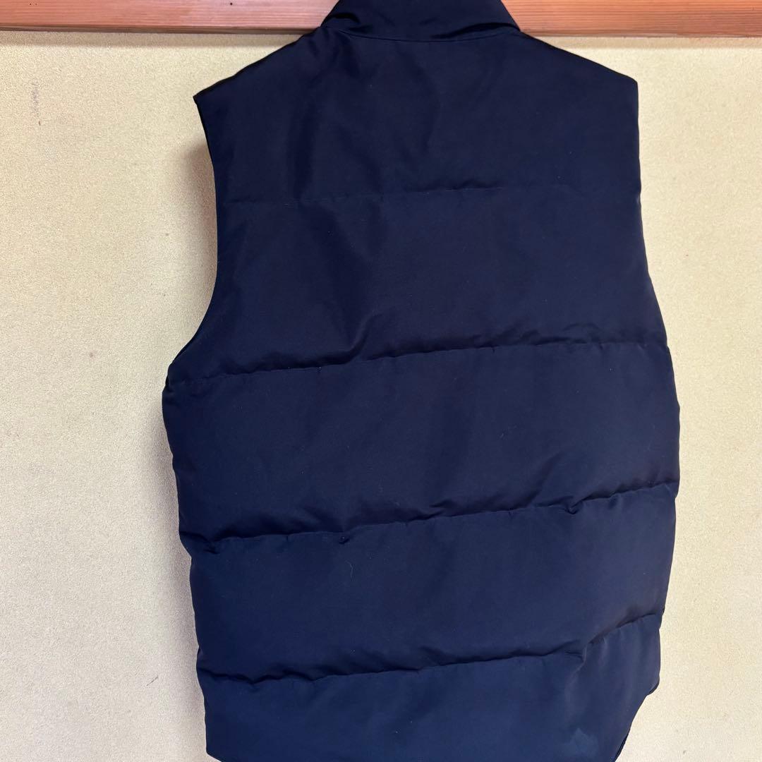   ブラック ダウンベスト S