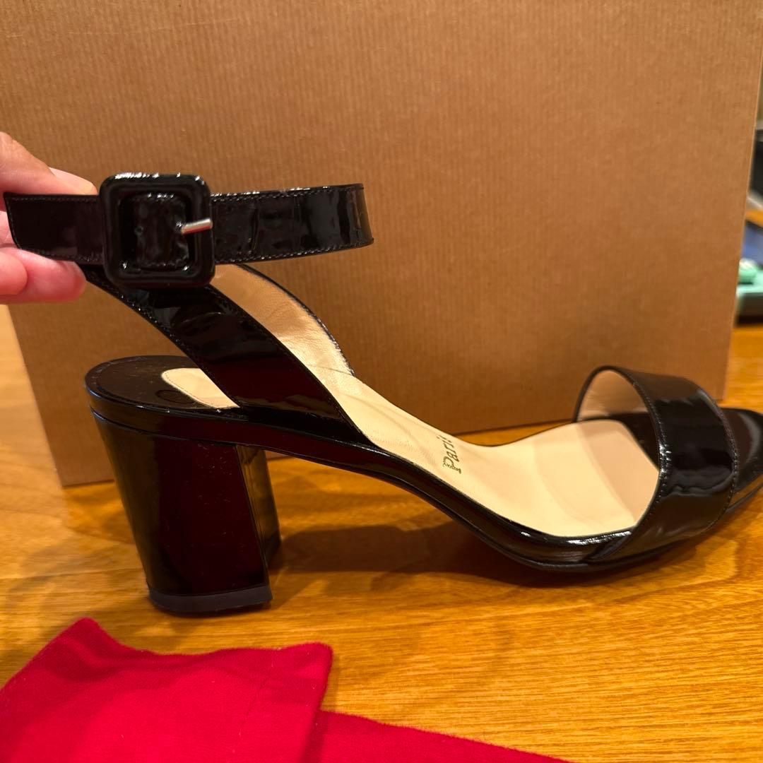美品 クリスチャンルブタン サンダル パンプス 36½サイズ
