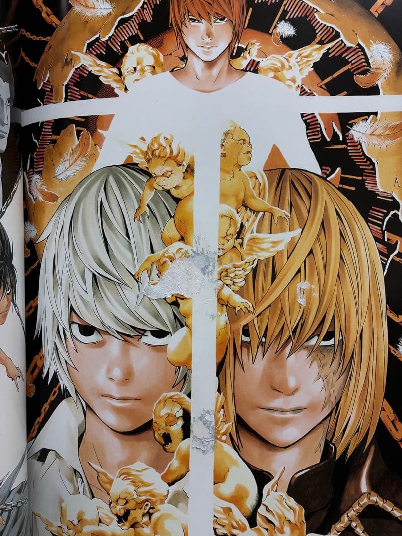 Blanc et noir 小畑健画集 初版 ポストカードつき