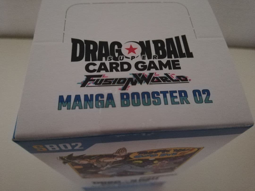 ドラゴンボール MANGA BOOSTER 02テープ付き1BOX