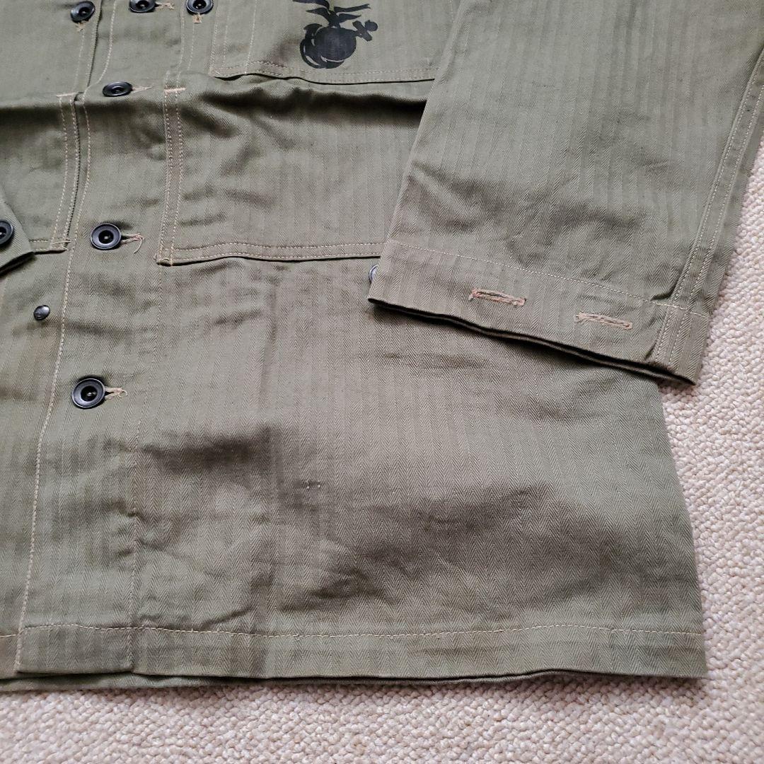 usmc　p44　黒ラッカー バイカラー hbt