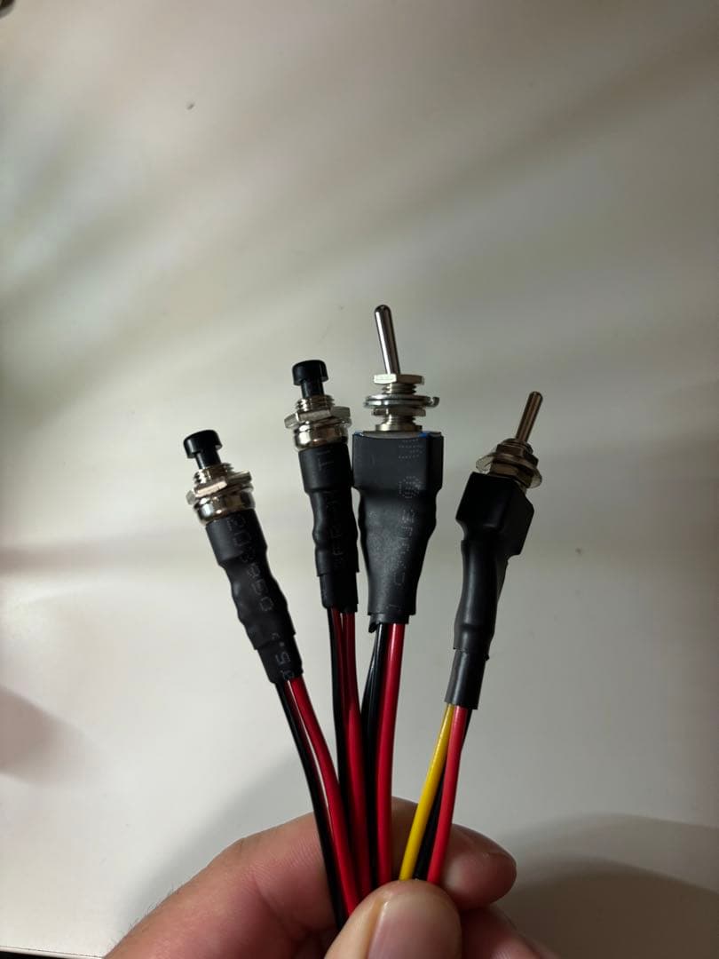 ドラッグスター250  スイッチ移設キット 制作