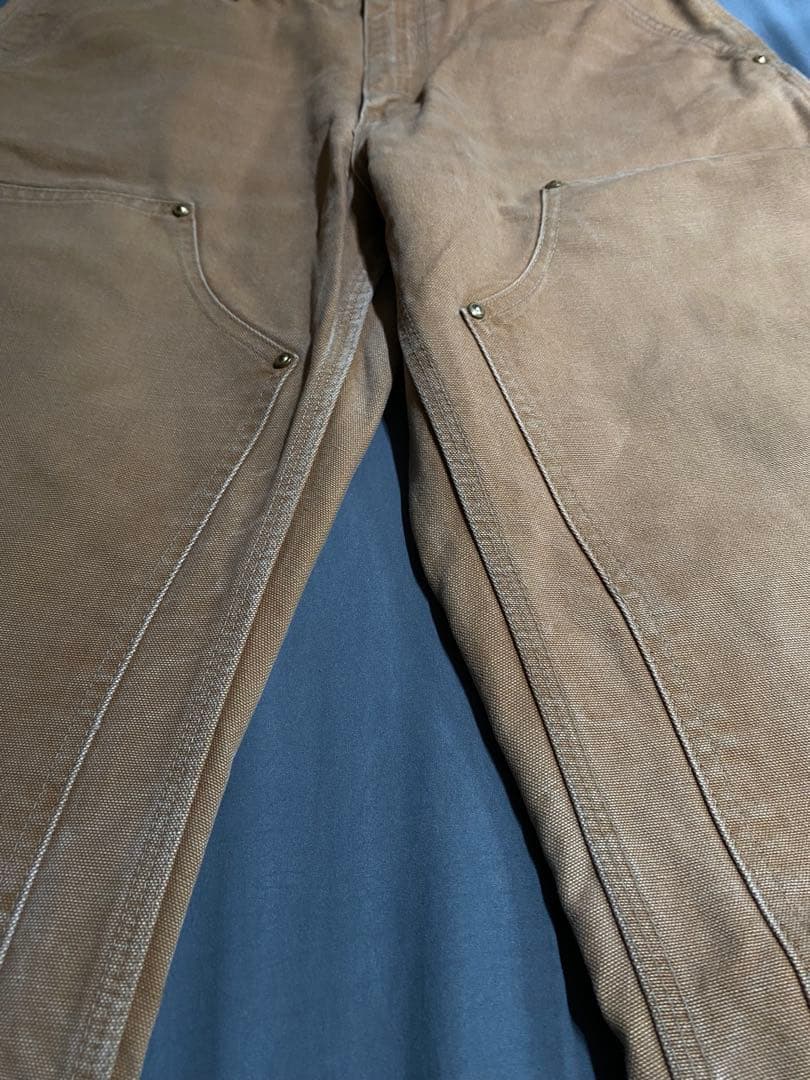 Carhartt ダブルニー　ブラウン