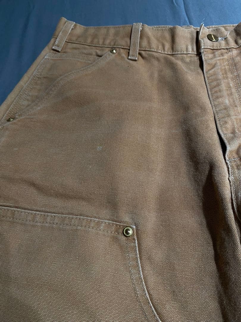 Carhartt ダブルニー　ブラウン