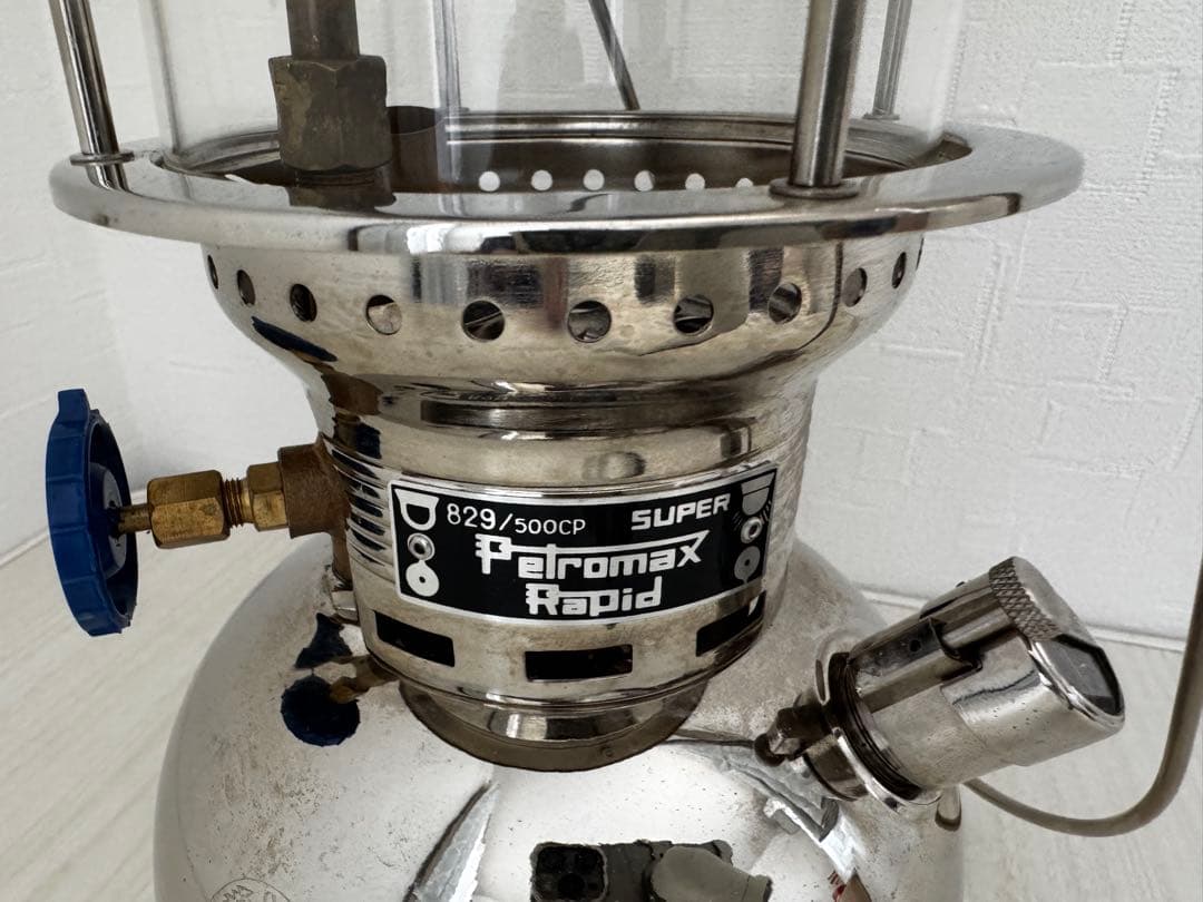 PETROMAX HK500 ニッケル　灯油ランタン　＊専用ケース付き＊