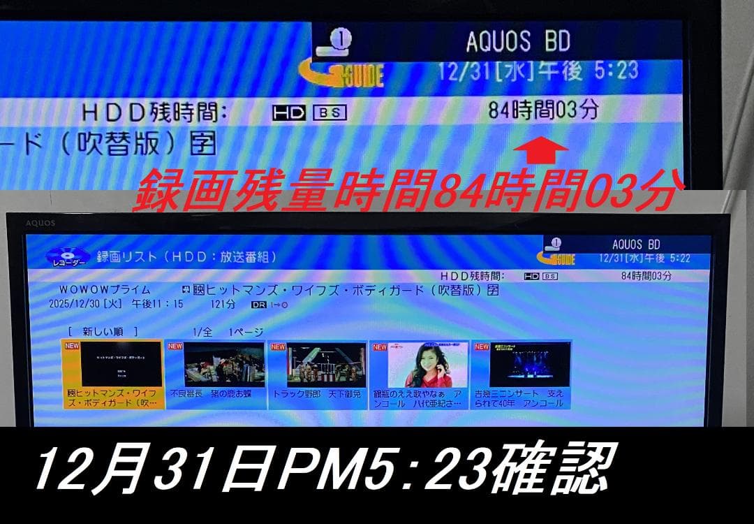 タイムセール中　BD-ＮW1200　18年製 「HDD：1TB」