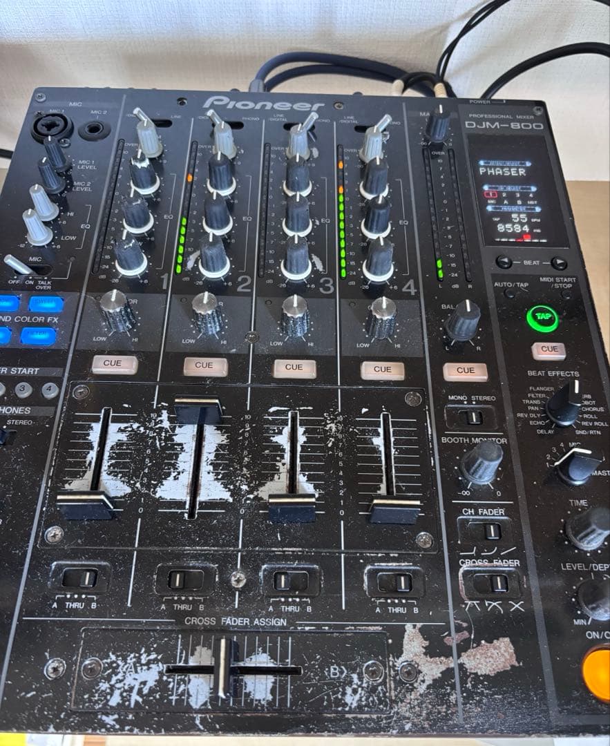 Pioneer DJM-800 DJミキサー 本体　パイオニア