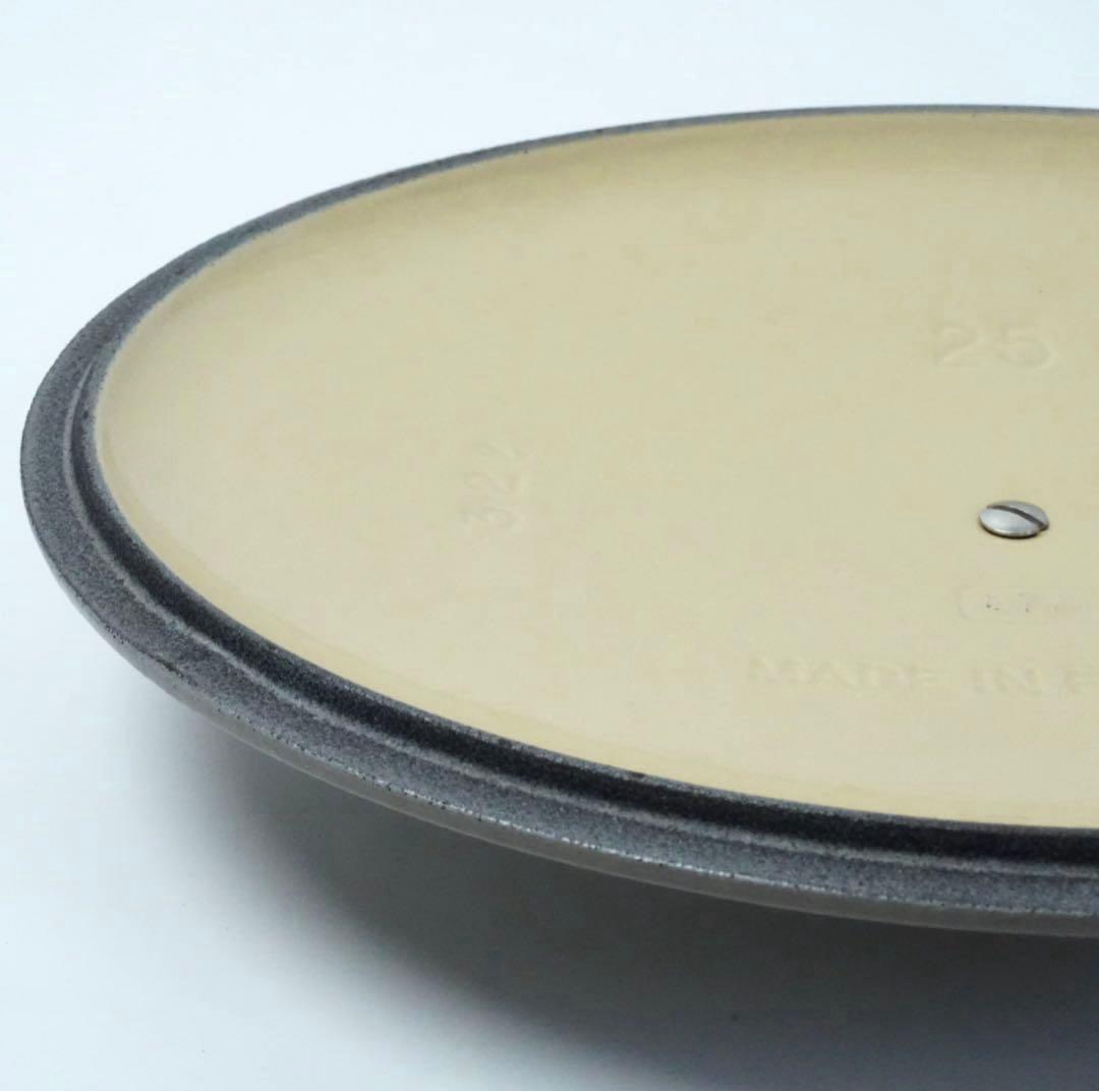 【美品】LE CREUSET　ココット オーバル リネン25cm