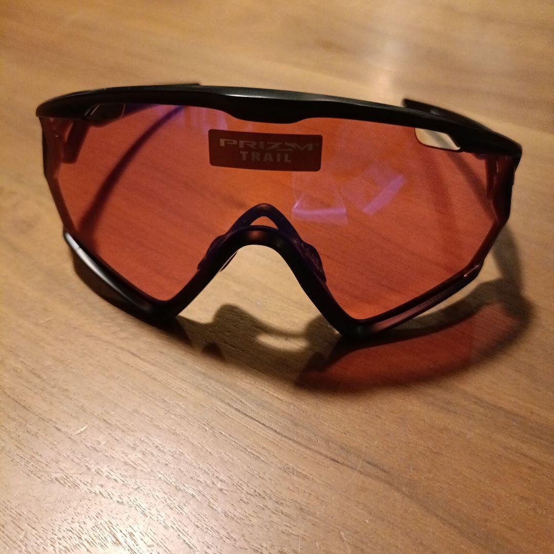 新品箱付き OAKLEY wind jacket 2.0 PRIZM TRAIL