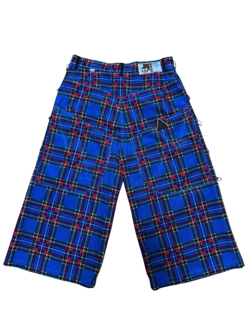 stuka バギーチェックショーツ