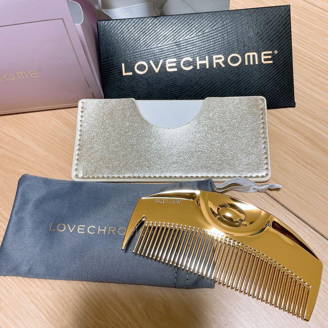 LOVECHROME ゴールドコーム 付属品付き