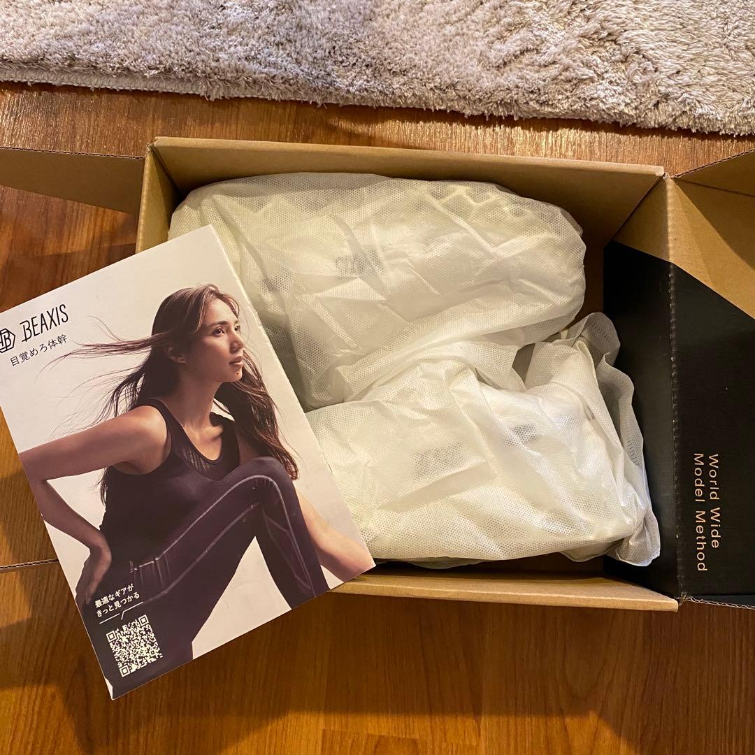 BEAXIS メッシュ厚底スニーカー ホワイト　M