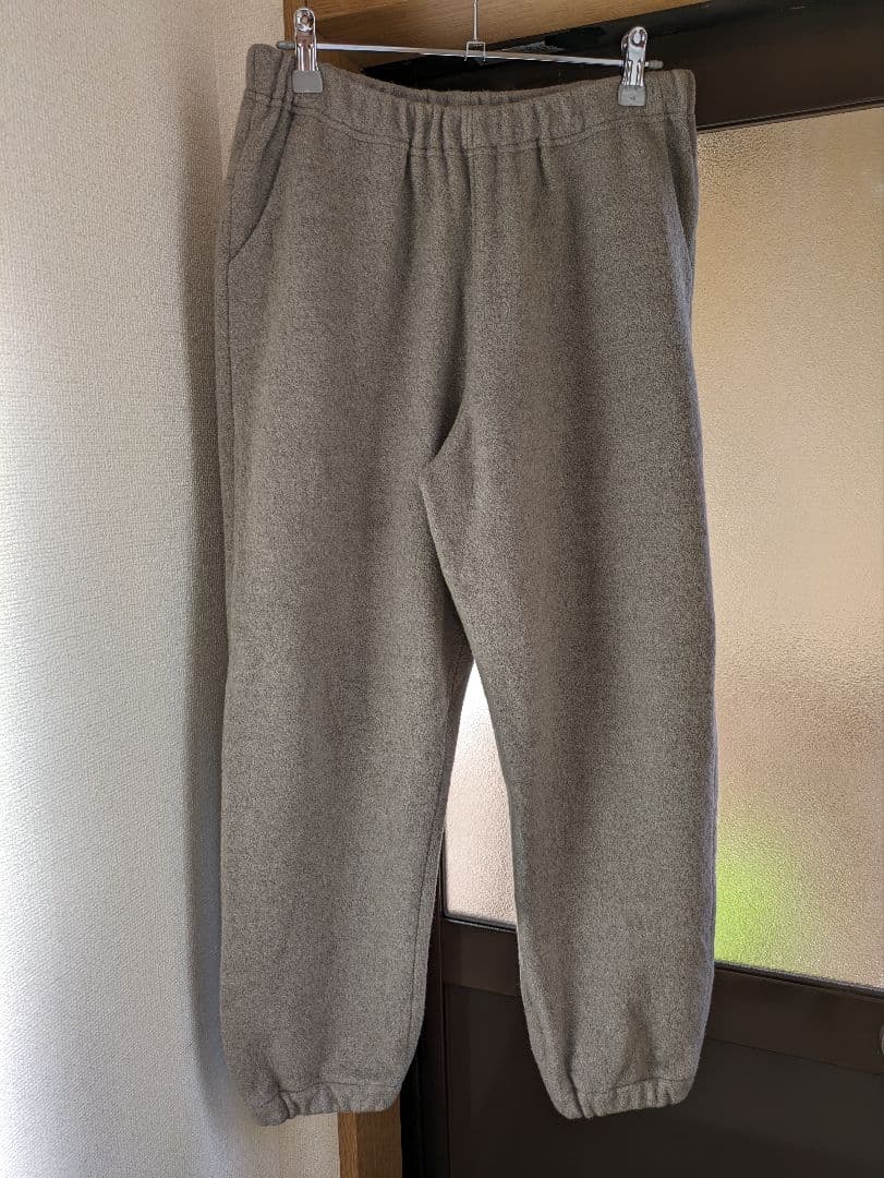 2021年　evam evaプレスウールパンツサイズ２　モカ