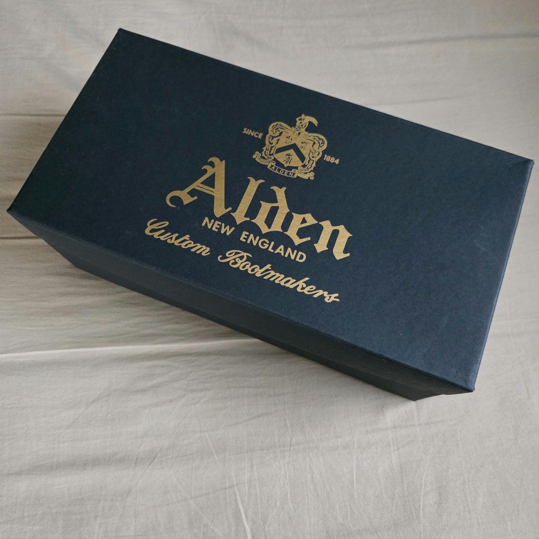 ALDEN オールデン Vチップ 54411 カーフ 黒 26.5cm