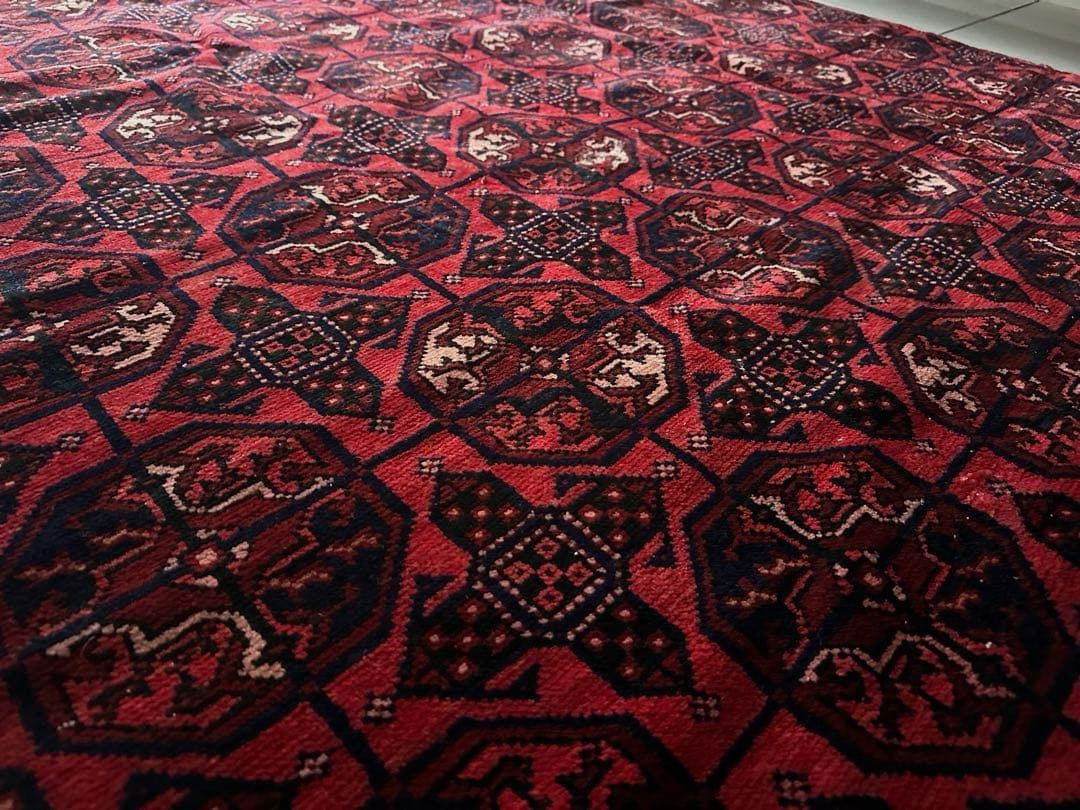 242×142 大判　ヴィンテージラグ　　トルクメンラグ