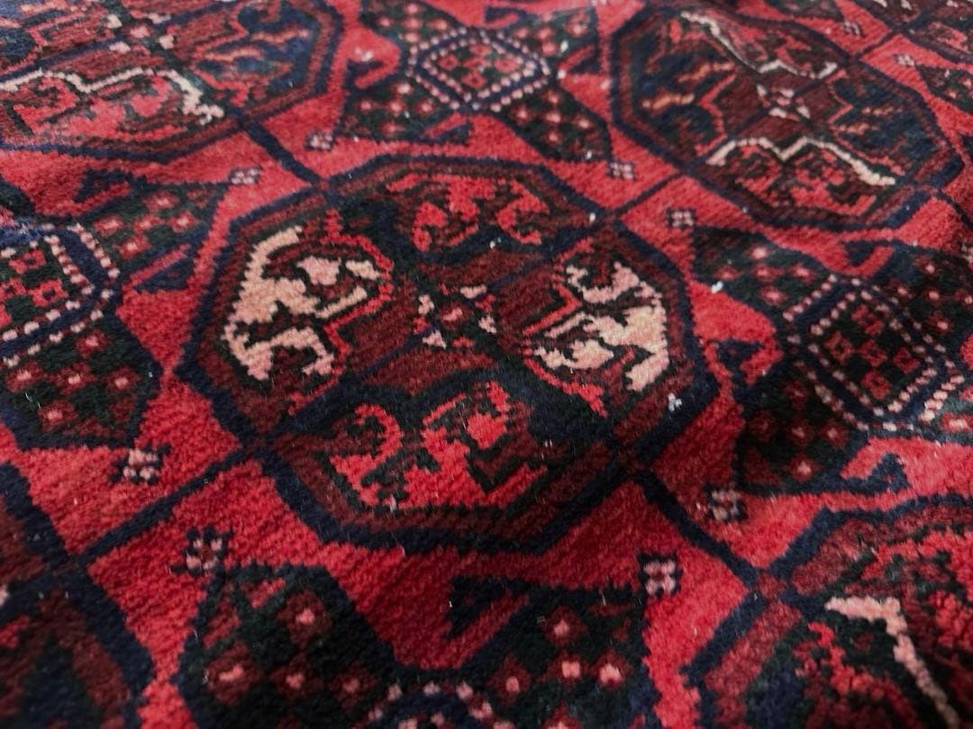 242×142 大判　ヴィンテージラグ　　トルクメンラグ