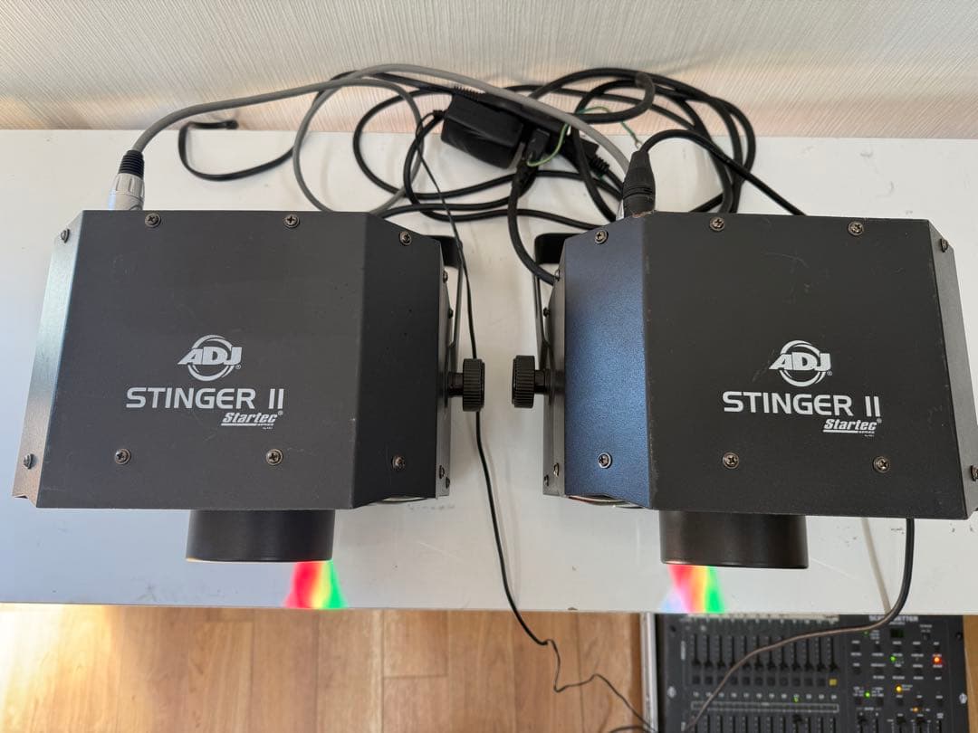 AMERICAN DJ STINGERII ムーンフラワーエフェクト　２台セット