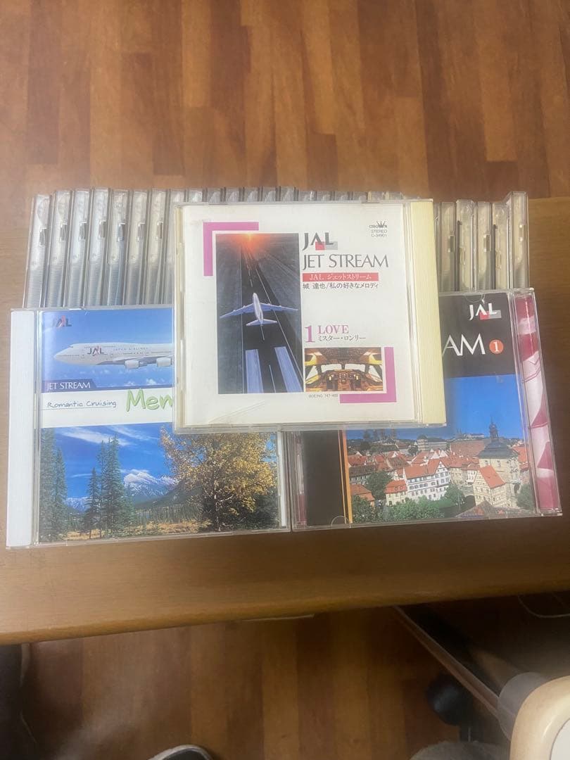 JAL JET STREAM 全30枚 新珠の名曲と城達也のナレーション