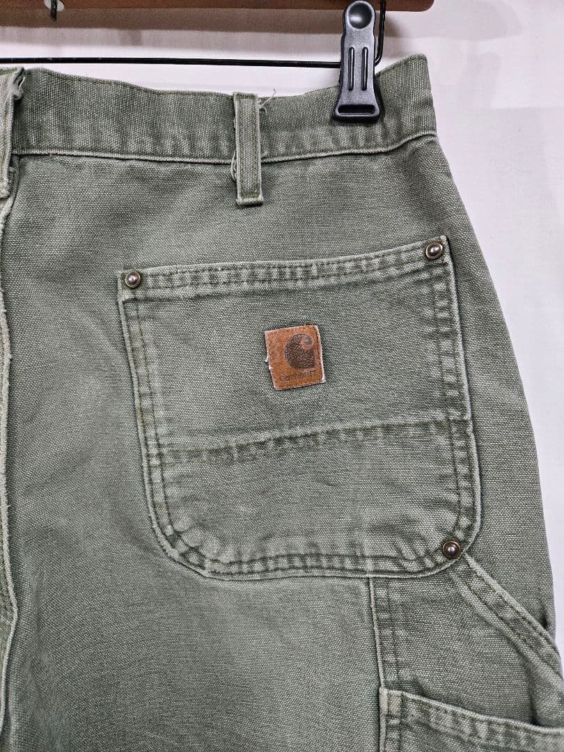 Carhartt カーハート ダブルニー Dungaree W34L32 カーキ